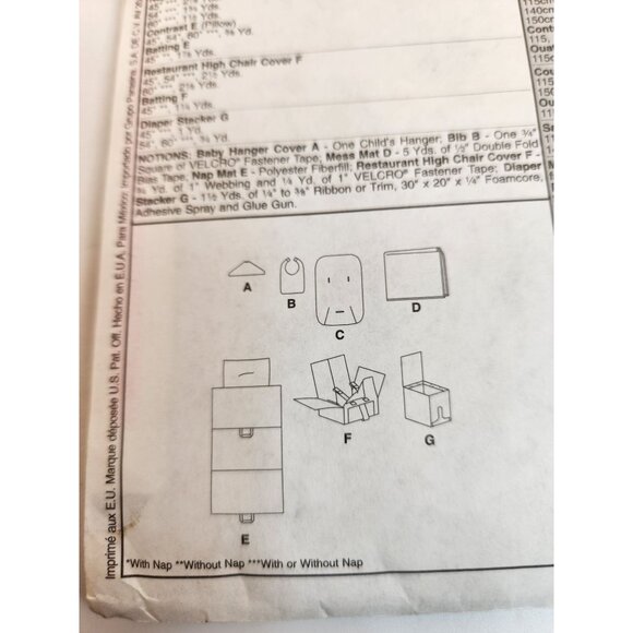 McCall’s Home & Crafts Sewing Patterns 9665 & M5604 Kid-Friendly Designs - Picture 9 of 13